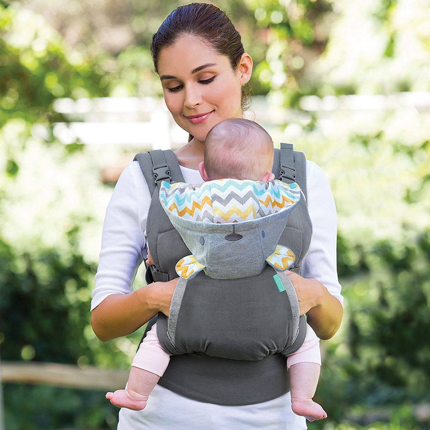 Porte-bébé 4-en-1 Double épaule Porte-bébé Porte-bébé Sac de transport, Convient aux quatre saisons, Serviette de salive