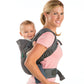 Porte-bébé 4-en-1 Double épaule Porte-bébé Porte-bébé Sac de transport, Convient aux quatre saisons, Serviette de salive