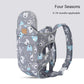 Multifunctional Baby Carrier With Breathable Front And Back In Summer